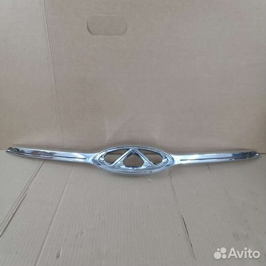 Хром молдинг решетки радиатора Chery Tiggo 4 FL