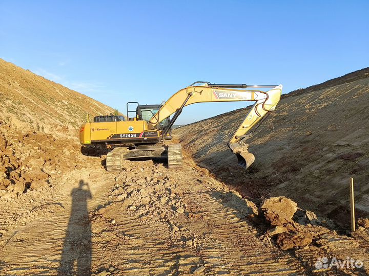 Система 3D нивелирования для экскаватора