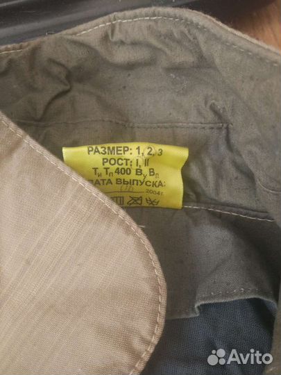 Боевая спецодежда пожарного