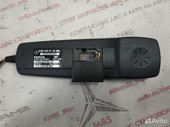 Телефон Mercedes C-Class W203