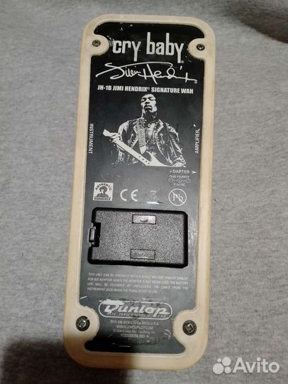 Гитарная педаль Dunlop Cry Baby jh-1d