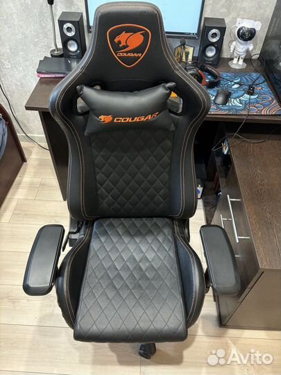 Игровое кресло Cougar Armor S Black