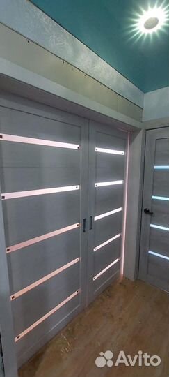 Двери межкомнатные экошпон раздвижные
