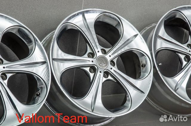 Лот UP33481 Хромированные 18-е диски verger