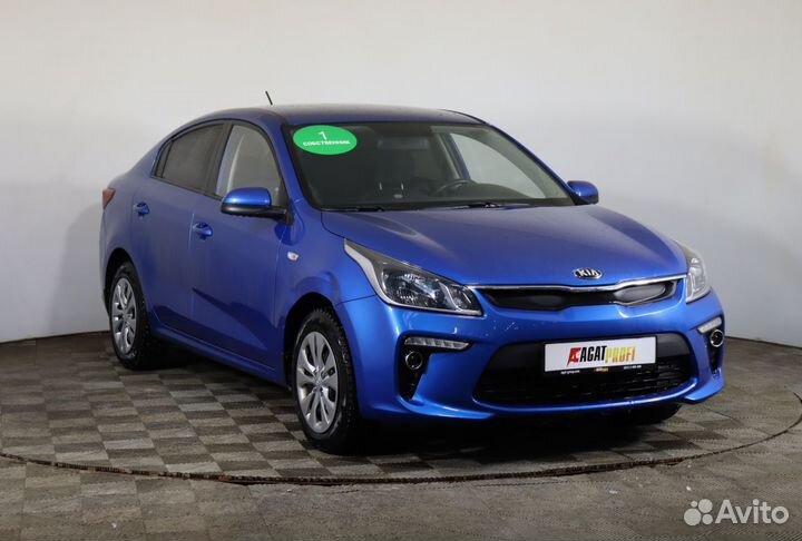 Kia Rio 1.6 МТ, 2018, 52 899 км