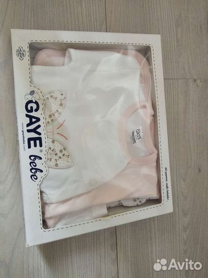 Комплект на выписку для девочки лето