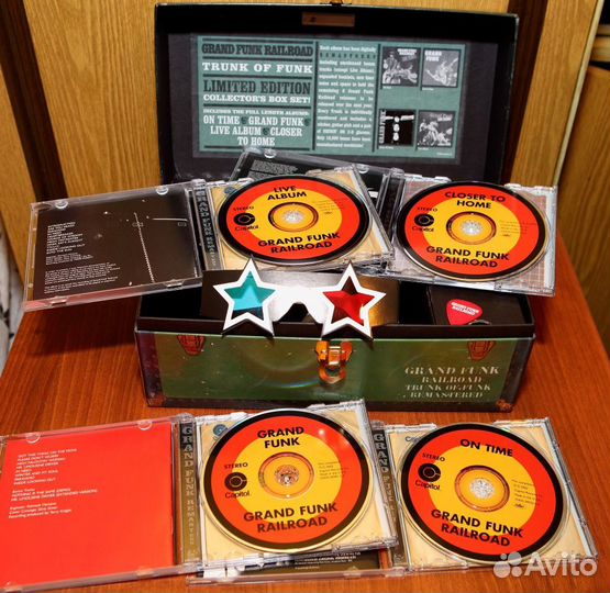 Grand Funk - Trunk Of Funk limited edition 4CD