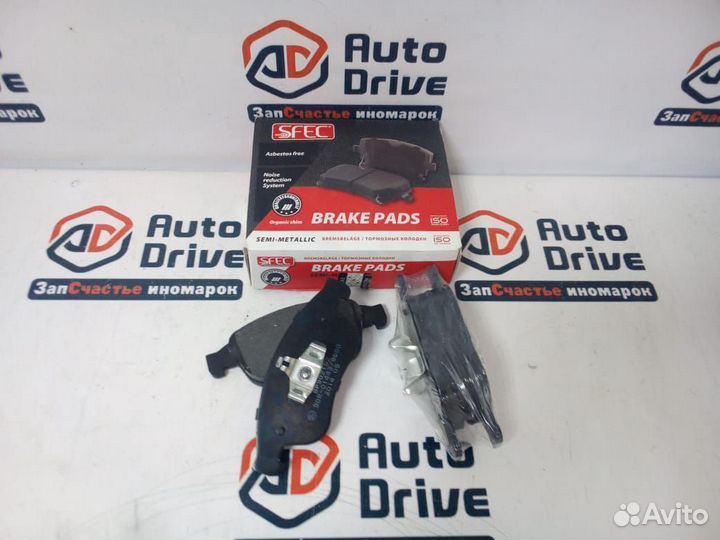 Колодки тормозные передние Рено Меган 3, Флюенс