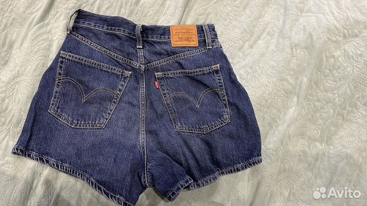 Джинсовые шорты levis premium