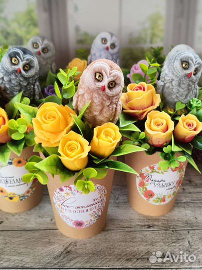 Букет из мыла к 1 сентября