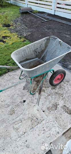 Тачка тележка садовая