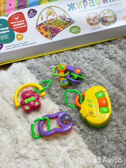 Развивающий коврик детский ростометр