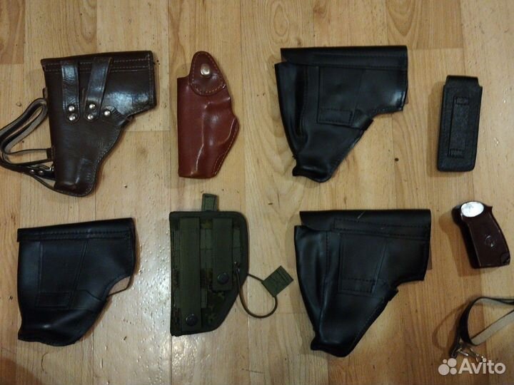 Кабуры кожаные, тактические пмм, пм, Оса. Подсумок