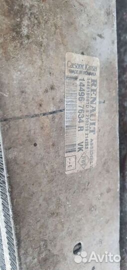 Касета радиаторов Renault Duster