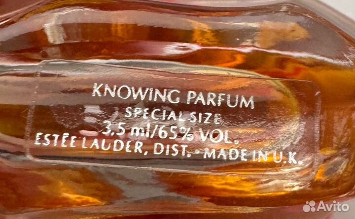Estee lauder Knowing духи 3,5 мл винтаж