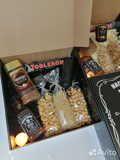 Мужской подарочный бокс