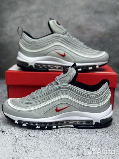 Кроссовки Nike air max silver bullet