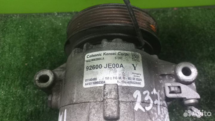 Компрессор кондиционера nissan, P11,venw10,VEW10 a