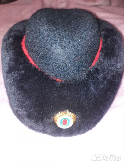 Шапка зимняя мвд женская