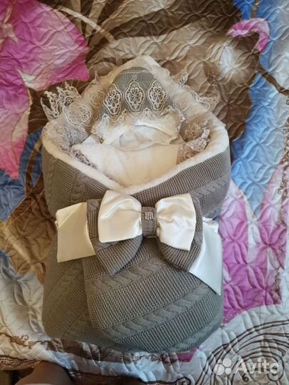 Конверт на выписку зимний