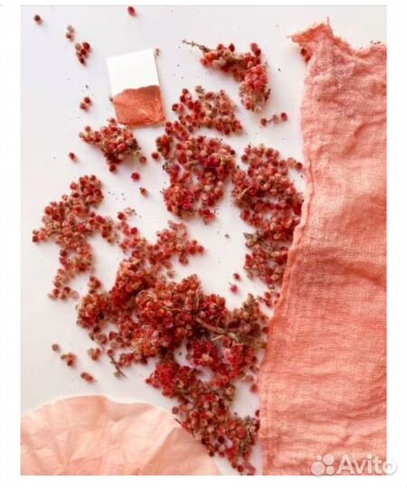 Натуральный краситель для ткани пряжи