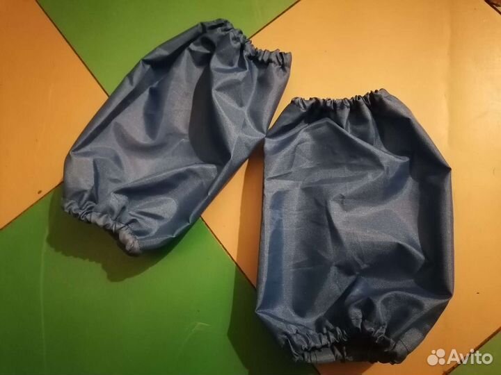 Нарукавники для рисования и фартук с карманом