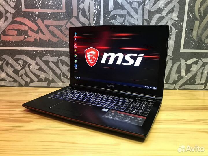 Мощный ноутбук MSI Core-i7/GTX/SSD/12Gb+рассрочка