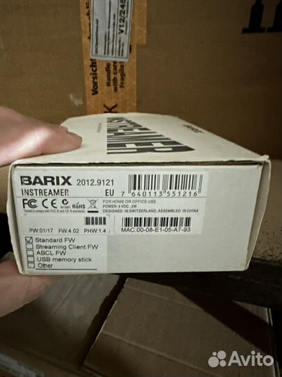 Barix Instreamer 100