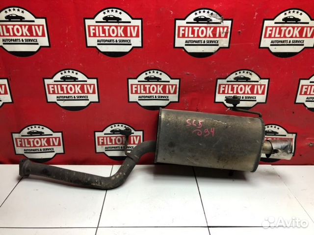 Глушитель Subaru Forester SG5 EJ203 2007