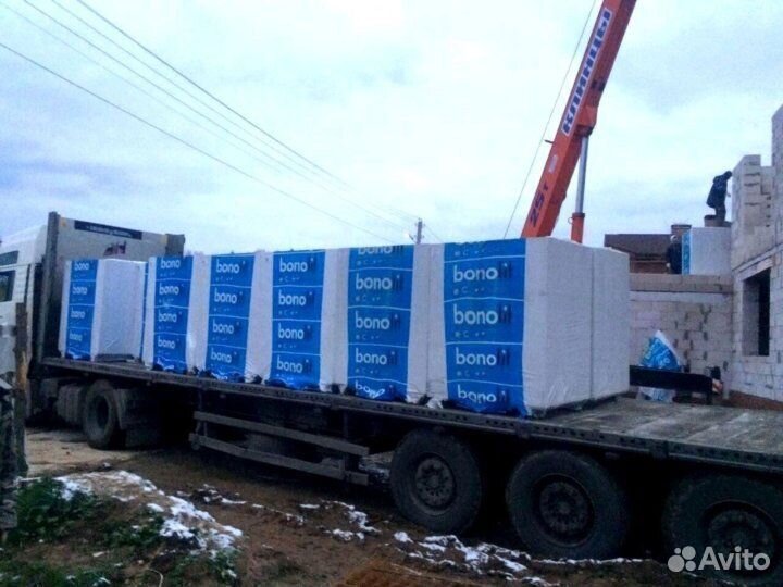 Газоблок газобетонные блоки Bonolit