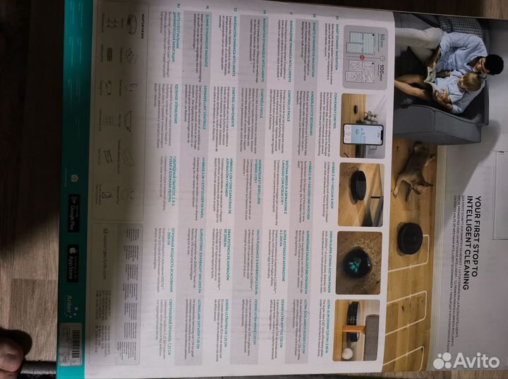 Робот пылесос моющий eufy g10 anker