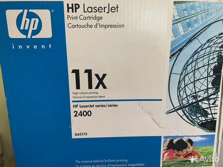 HP 11X оригинальный тонер