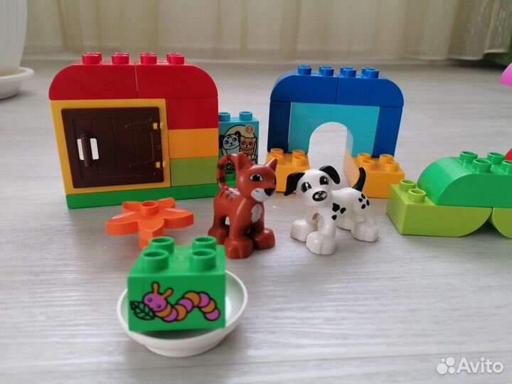 Lego duplo весёлые зверюшки, 10570, 10573