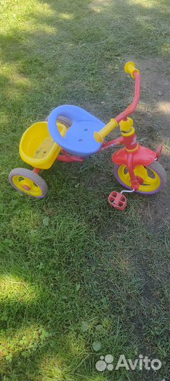 Детский трехколесный велосипед бу