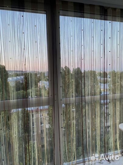 Занавески нитяные