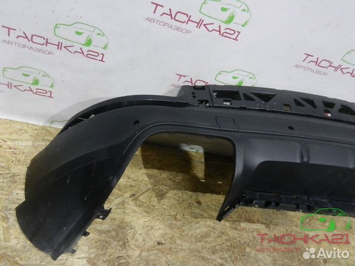 Юбка заднего бампера Porsche Cayenne 3 (2017+)