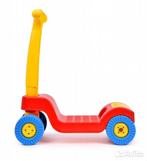 Самокат для малышей пластиковый