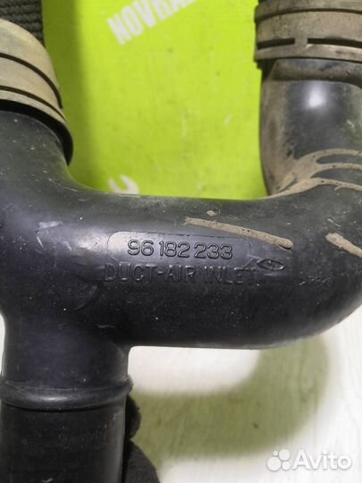 Патрубок воздушного фильтра Шевроле Ланос