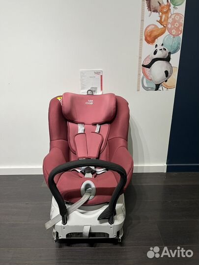 Автокресло britax romer dualfix wine