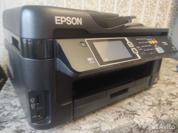 Epson wf-7610 мфу с снпч