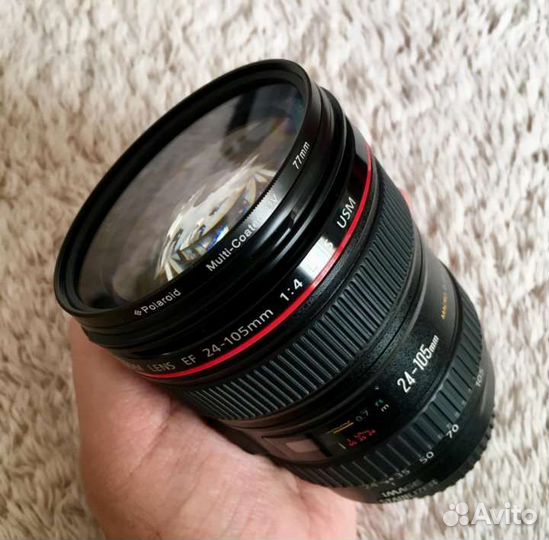 Объектив Canon ef 24 105mm f 4l is usm