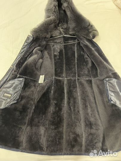 Дубленка натуральная женская 44