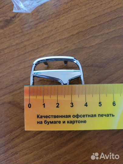 Эмблема на руль honda