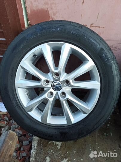Диски шины VW Toureg 255/55R18 Hankook