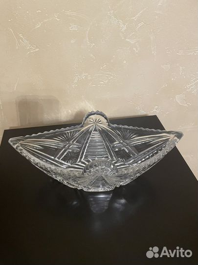 Ваза хрустальная СССР