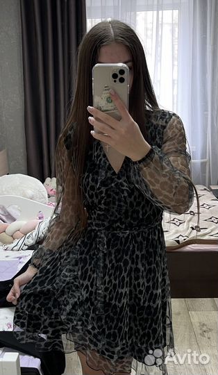 Платье на запах