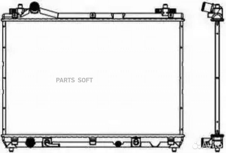 Радиатор охлаждения Сузуки Гранд Витара 20i 16V 05