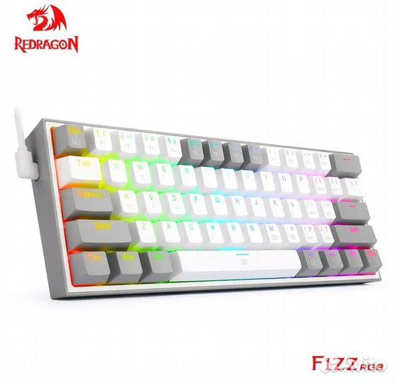 Механическая клавиатура redragon fizz K617 Новая