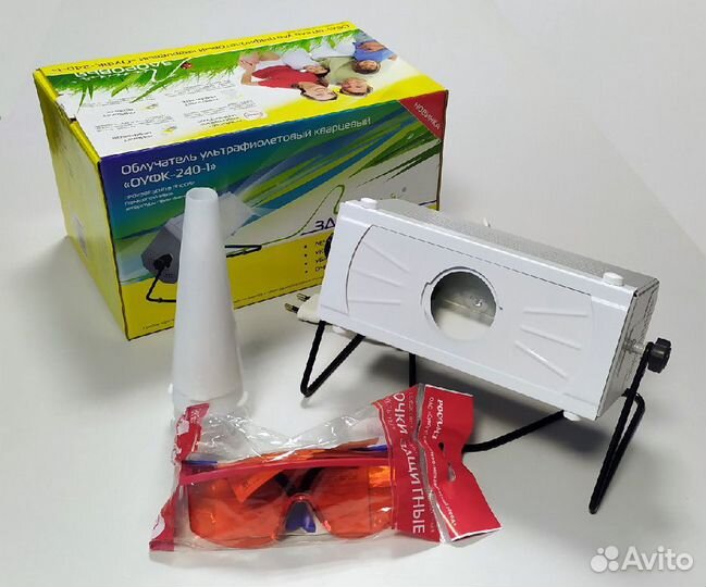 Облучатель ультрафиолетовый кварцевый