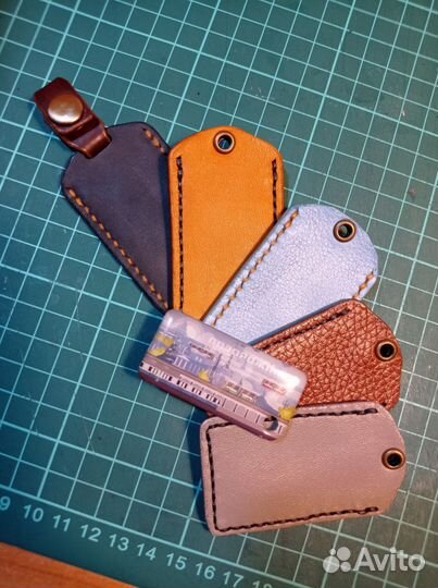 Чехол из натур. кожи для карты 